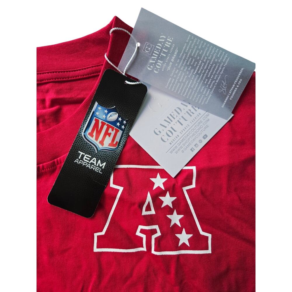 Kansas City Chiefs T-shirt Dress - Team Jersey Style. (factory misprint) - Picture 5 of 7